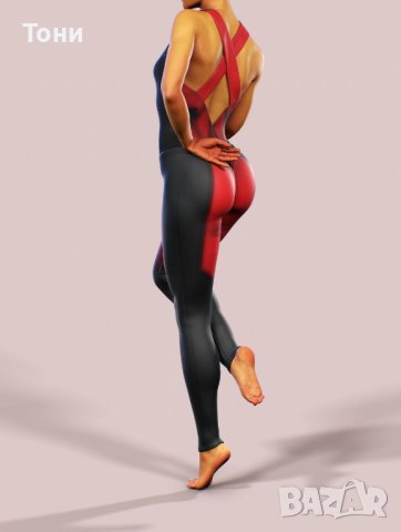 The Superhero Costume цяло боди за фитнес , размер М , снимка 3 - Спортни екипи - 42120795