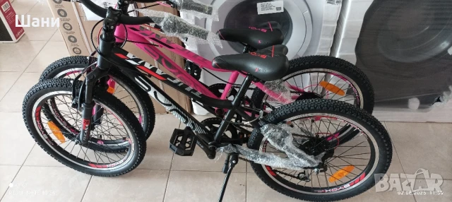 Детски велосипед 20цола Черно., снимка 3 - Велосипеди - 50517181