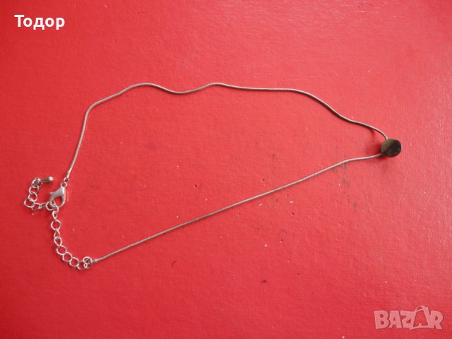 Колие с камък 3, снимка 4 - Колиета, медальони, синджири - 40433546