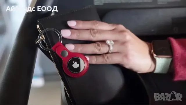Кожени калъфчета ключодържател за AirTag, снимка 7 - Аксесоари за Apple - 49423276