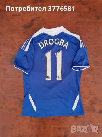 Юношеска футболна тениска Chelsea Didier Drogba , снимка 2 - Футбол - 49049502