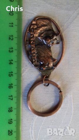 Ключодържател, метален, Канада , снимка 2 - Други ценни предмети - 31666250