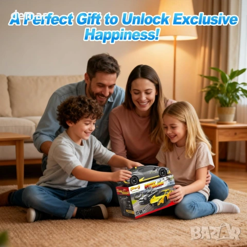 Lamborghini RC Дрифт Количка, 1:24 Мини 4WD с дистанционно, снимка 7 - Коли, камиони, мотори, писти - 53934870