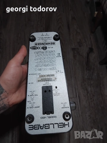 Продавам  ла ефект за китара на behringer, снимка 5 - Други - 53170720