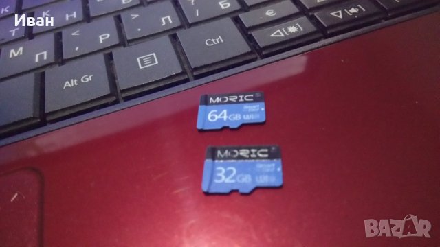 Нови micro SD карта карти памет 4 , 8 , 32 GB ГБ и 64 ГБ с адаптер за лаптоп компютър, снимка 2 - Карти памет - 30184791