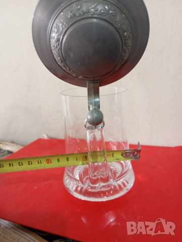 Халба за бира с капак, снимка 4 - Колекции - 53884441