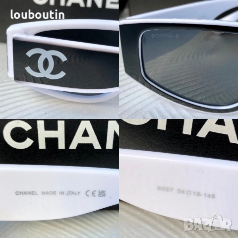 Дамски слънчеви очила маска черно и бяло, снимка 2 - Слънчеви и диоптрични очила - 51703389