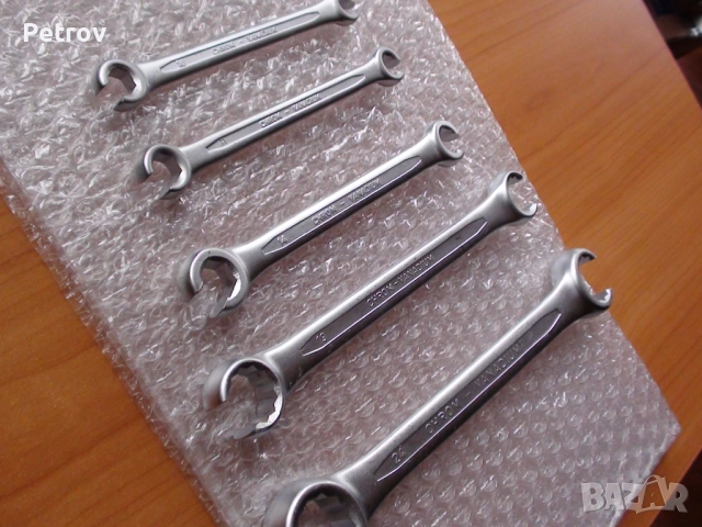 HEYCO No.497 - MADE IN GERMANY - ORIGINAL HEYCO - 5 броя ЧИСТО НОВИ PROFI Ключове за Маркучи 8-24 mm, снимка 11 - Ключове - 52241819