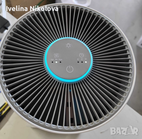 Пречиствател за въздух Afloia Kilo – 3-степенна филтрация, 1076 ft² покритие, 22 dB, 7 цвята светлин, снимка 3 - Абсорбатори - 52481215