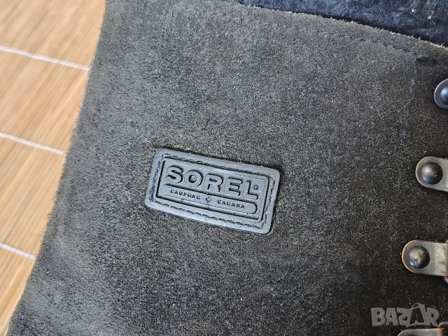ОФЕРТА 📍 Sorel Canada / 44 / мъжки зимни ботуши тип апрески от естествена велурена набук кожа, снимка 5 - Мъжки ботуши - 55942664