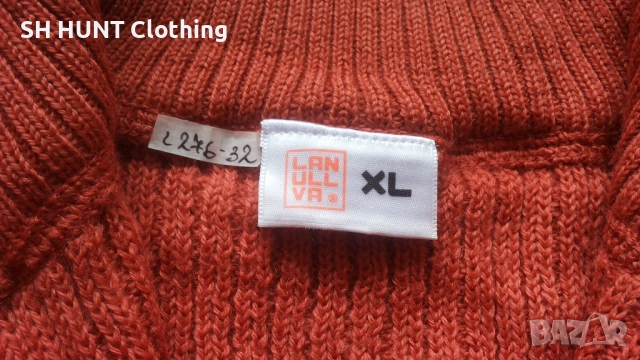 LANULLVA Hustadvika 2.0 Wool Sweater Half Zip 100% Merino Wool размер L / XL термо блуза - 2617, снимка 11 - Пуловери - 54342983