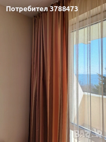 Луксозни хотелски завеси/пердета с прозрачно перде (комплект от 3 части), снимка 7 - Пердета и завеси - 54237307