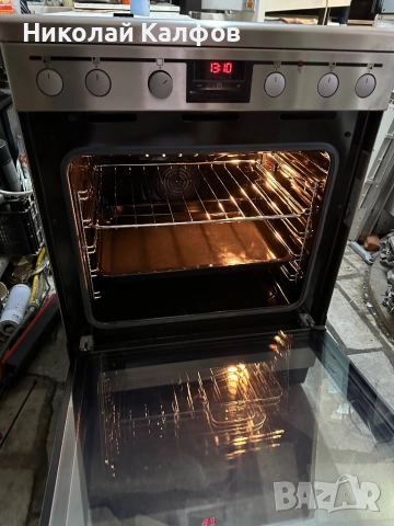 Свободно стояща готварска печка Аег/Aeg, снимка 3 - Печки, фурни - 52589158