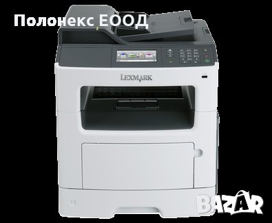 лазерен принтер, МФЦ устройство Lexmark МX410dе, снимка 1