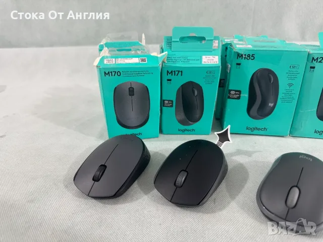 Мишка - Logitech M170 / M171 /M185 / M235 / M330 Silent, снимка 2 - Клавиатури и мишки - 54035798