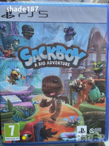 Sackboy ps5 запечатана