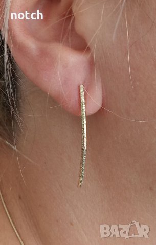 Златни обеци, снимка 5 - Обеци - 37411997