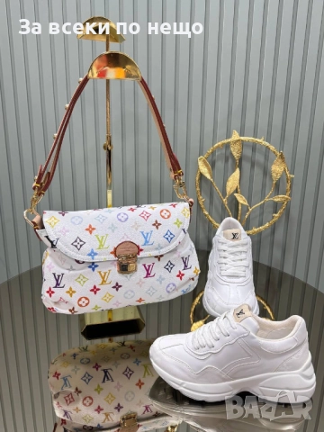 Louis Vuitton Комплект Дамски Маратонки + Чанта - Налични Различни Модели Код SK380, снимка 2 - Маратонки - 52854141