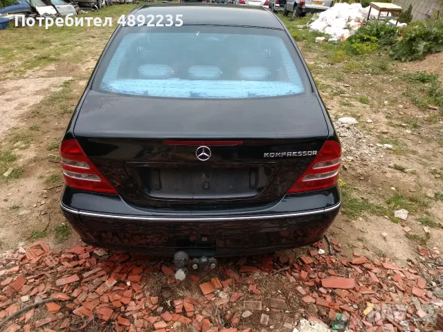 mercedes C 180  w203 на части, снимка 6 - Автомобили и джипове - 56514347