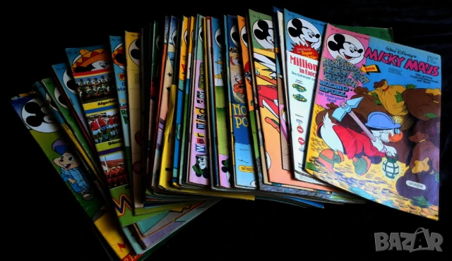 Стари комикси на немски и френски език, снимка 6 - Колекции - 51359697