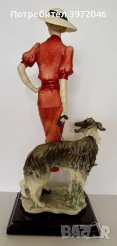 Статуетка от Джузепе Армани /1997/ Флоренция , снимка 5 - Антикварни и старинни предмети - 49571222