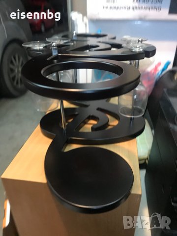 Поставка за вино с чаши , снимка 8 - Подаръци за мъже - 16720926