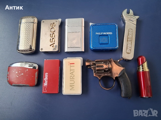 ЛОТ Стари Метални Запалки 10 Броя , снимка 3 - Колекции - 52847078