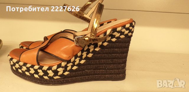 Дамски сандали "Паол Смит", снимка 3 - Сандали - 29587714