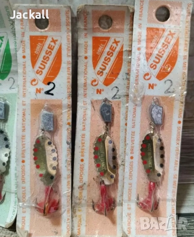 Блесна Suissex N1/N2 костур , кефал, пъстърва trout спининг колекционер, снимка 3 - Стръв и захранки - 52902985