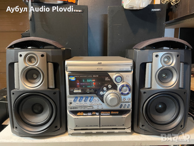 JVC Компактна компонентна система CA-MXK1R, снимка 6 - Аудиосистеми - 44767099