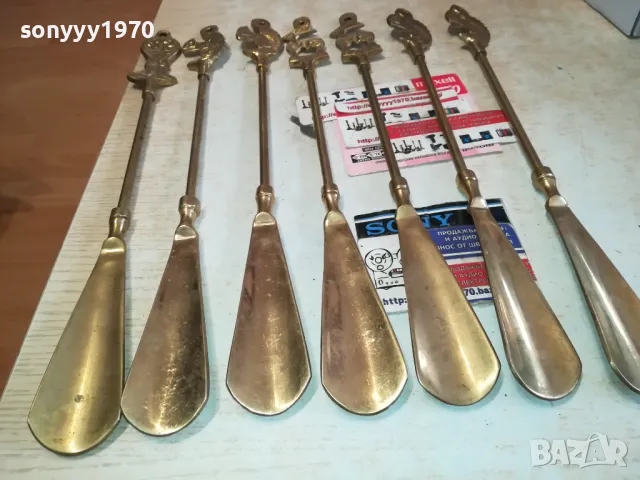 МЕСИНГОВИ ОБУВАЛКИ ОТ БЕЛГИЯ 0102251935, снимка 2 - Антикварни и старинни предмети - 48922056