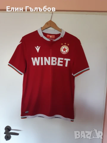 Фланелка (мачова) на ЦСКА, Иван Турицов, снимка 3 - Фен артикули - 51165921