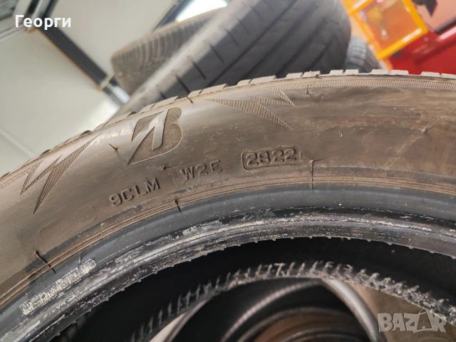 2бр.зимни гуми 215/55/17 Bridgestone, снимка 6 - Гуми и джанти - 53912316