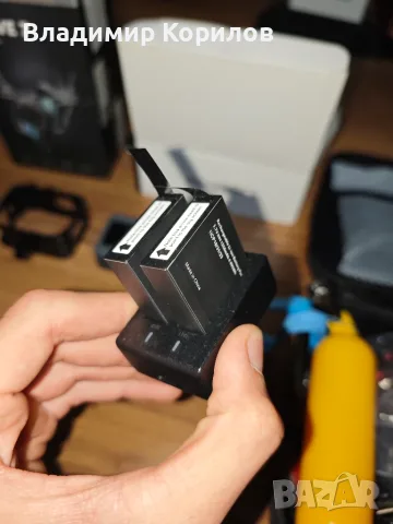 Екшън камера Akaso Brave 7 dual battery pack + комплект с всякакви приставки..., снимка 6 - Камери - 56054710