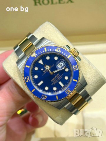 Rolex Submariner Two tone Blue Ocean, снимка 3 - Мъжки - 40519430
