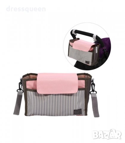 2633 Чанта за бебешки принадлежности за детска количка, снимка 12 - Други - 34271801