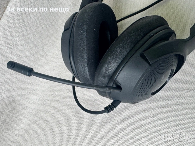 Оригинални геймърски слушалки Razer с микрофон, снимка 7 - Слушалки и портативни колонки - 54275022