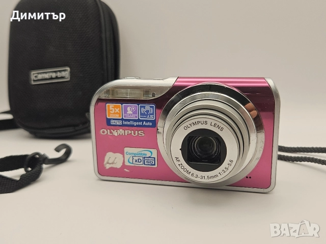 Olympus U5000 digital camera 12mp дигитална камера фотоапарат 5х zoom, снимка 11 - Фотоапарати - 51935114