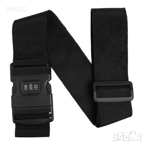 Регулируема каишка за куфар, черен цвят_1244490, снимка 4 - Други - 52305754