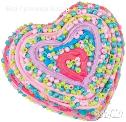 Нов Креативен комплект Puffy Paints с мъниста и пайети за деца творчество, снимка 5 - Образователни игри - 48620835