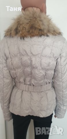 GiL BRETT яке с гъши пух и естествен косъм, снимка 3 - Якета - 34134012