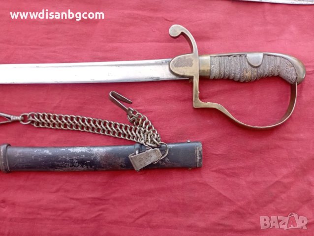 Сабя на полк. Хр. Зяпков, снимка 2 - Антикварни и старинни предмети - 47877685