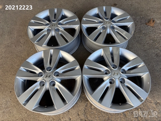 4 броя алуминиеви джанти за Hyundai IX20 16, снимка 8 - Гуми и джанти - 46633953
