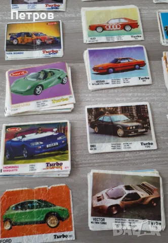 Картинки от дъвки Турбо TURBO, снимка 6 - Колекции - 48787395