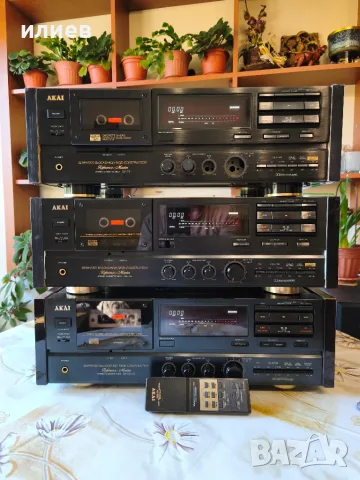 Касетен дек Akai GX-95MKII Топ модел+Akai GX-75 2 броя
