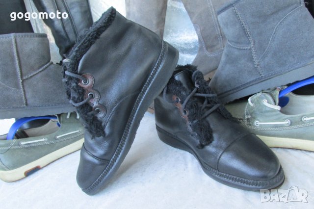 топли дамски боти 38 - 39 original RIEKER basic FREEFLEX, 100% естествена кожа, GOGOMOTO.BAZAR.BG, снимка 14 - Дамски боти - 34996200