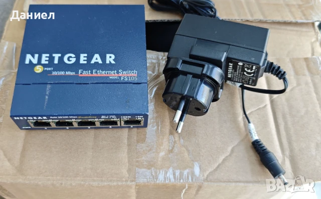 5 портов 10/100Mbit/s суич Netgear FS105
