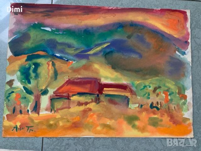 Ани Трингова /1947-1998/, снимка 2 - Картини - 52802101