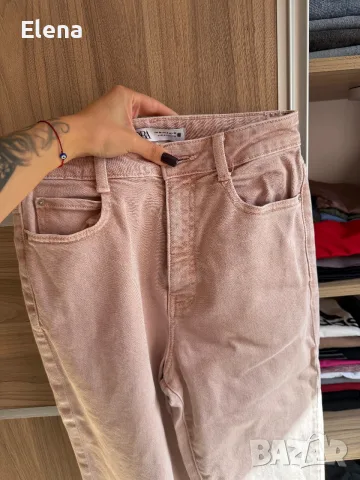 Дънки Zara висока талия, снимка 2 - Дънки - 56103682