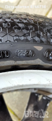 R 18 с гуми 255 55  Континентал зимни, снимка 6 - Гуми и джанти - 54015428